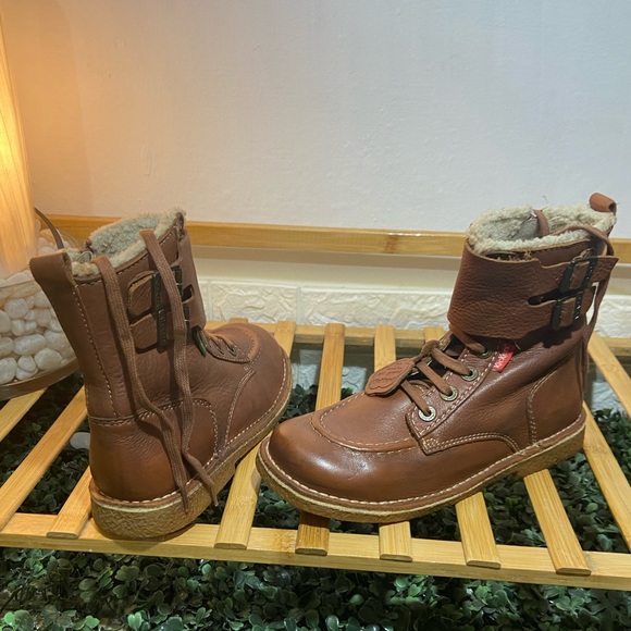 Kickers Brown Boots. Size- 38 - Picture 3 of 13